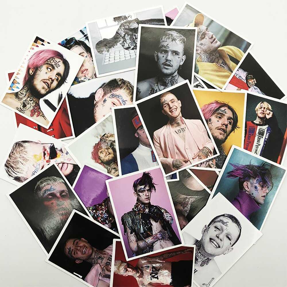 Rapper Singer Lil Peep Singer Stickers Pack-ChandeliersDecor