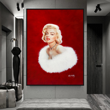 Red Carpet: Marilyn Poster - Stunning Décor for Any Event-ChandeliersDecor