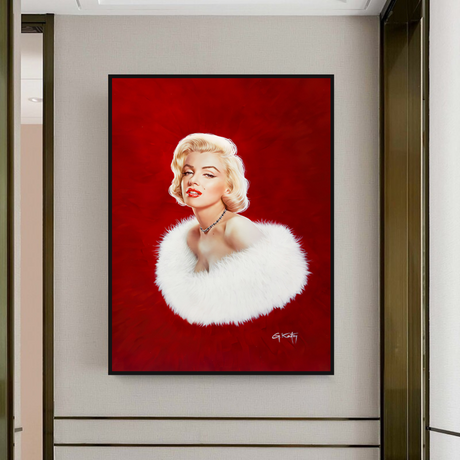 Red Carpet: Marilyn Poster - Stunning Décor for Any Event-ChandeliersDecor