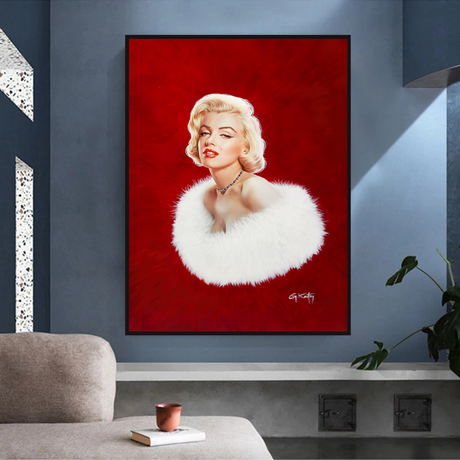 Red Carpet: Marilyn Poster - Stunning Décor for Any Event-ChandeliersDecor