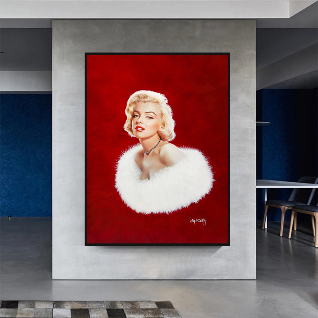 Red Carpet: Marilyn Poster - Stunning Décor for Any Event-ChandeliersDecor