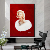 Red Carpet: Marilyn Poster - Stunning Décor for Any Event-ChandeliersDecor