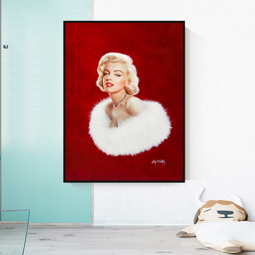 Red Carpet: Marilyn Poster - Stunning Décor for Any Event-ChandeliersDecor