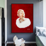 Red Carpet: Marilyn Poster - Stunning Décor for Any Event-ChandeliersDecor