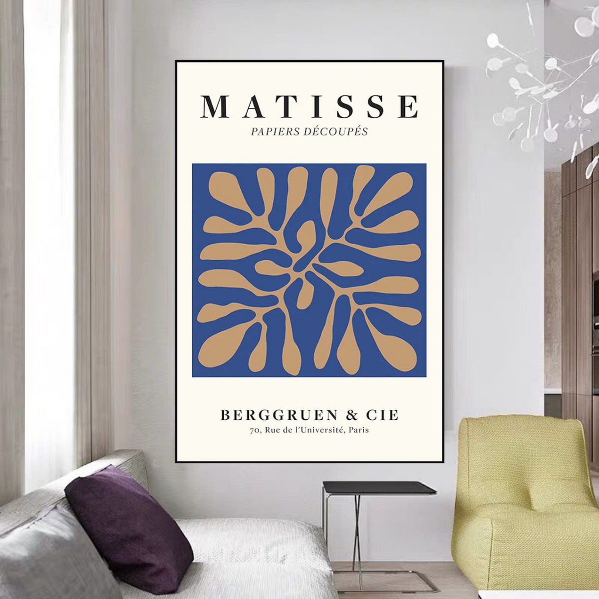 Retro Matisse William Berggruen and Cie Canvas Wall Art