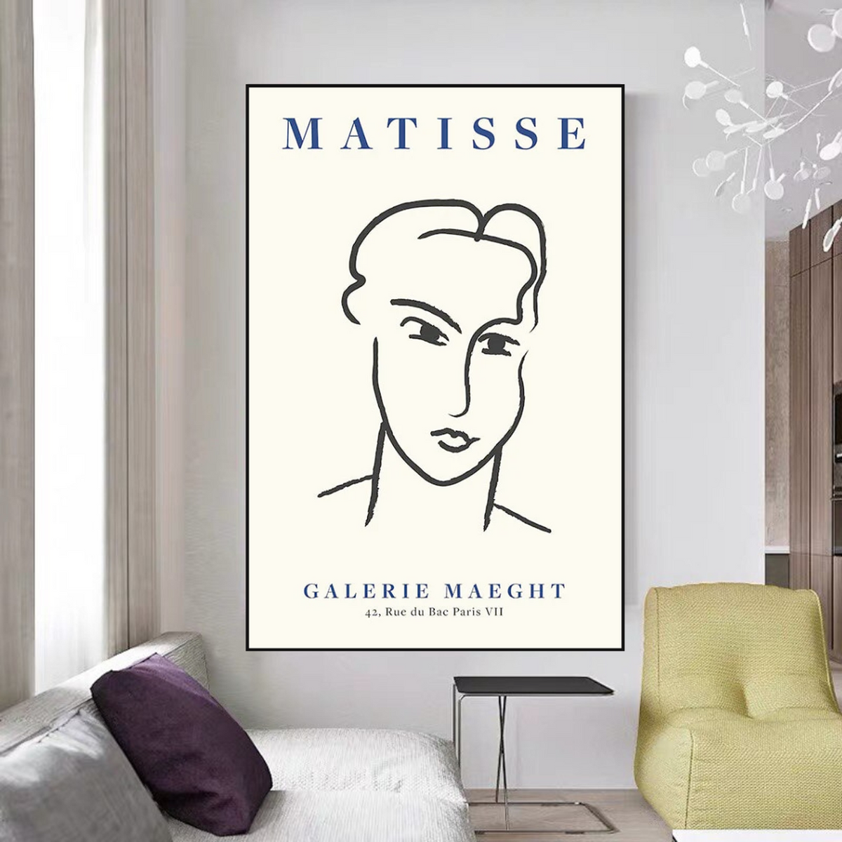 Retro Matisse William Galerie Maeght Canvas Wall Art