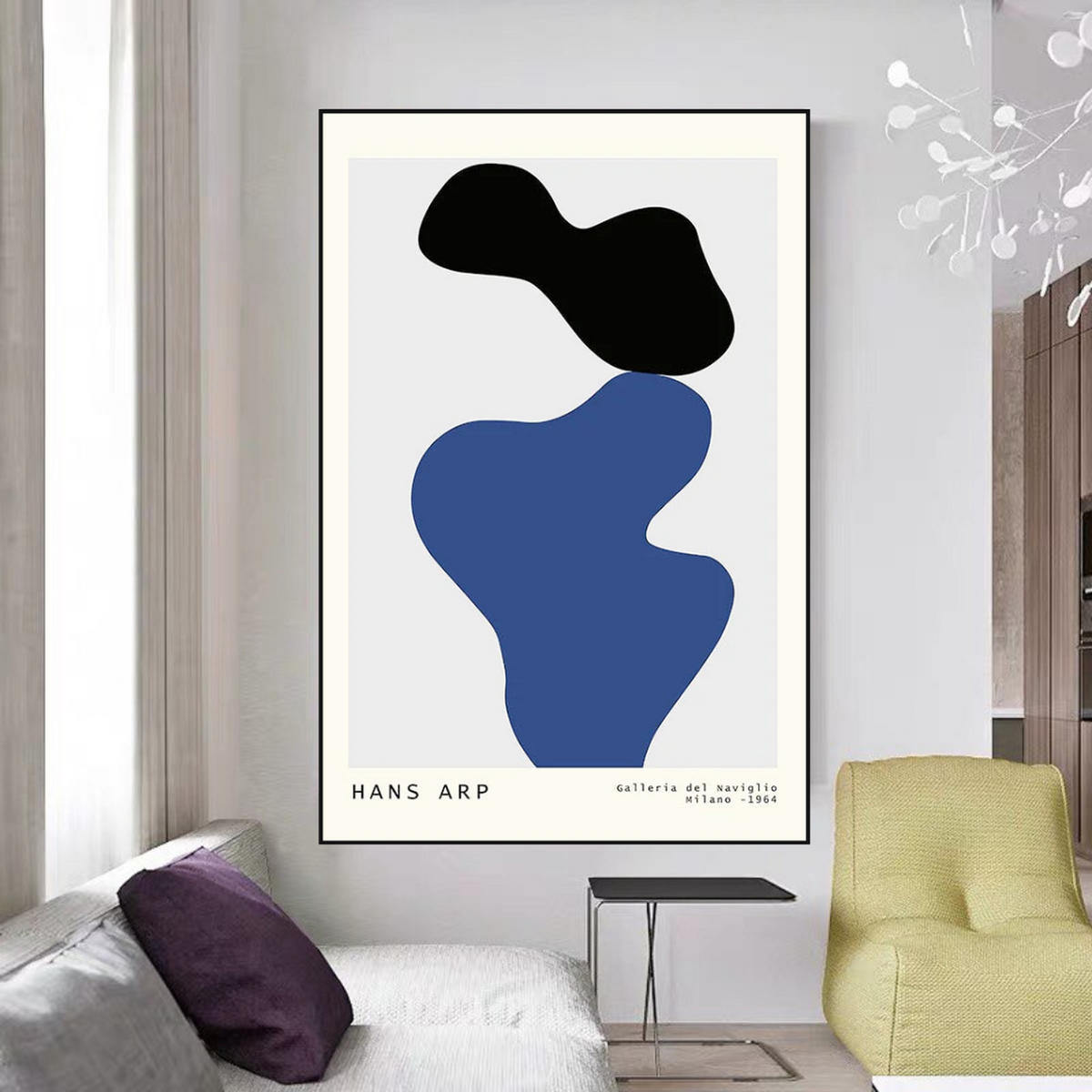 Retro Matisse William Hans Arp Canvas Wall Art