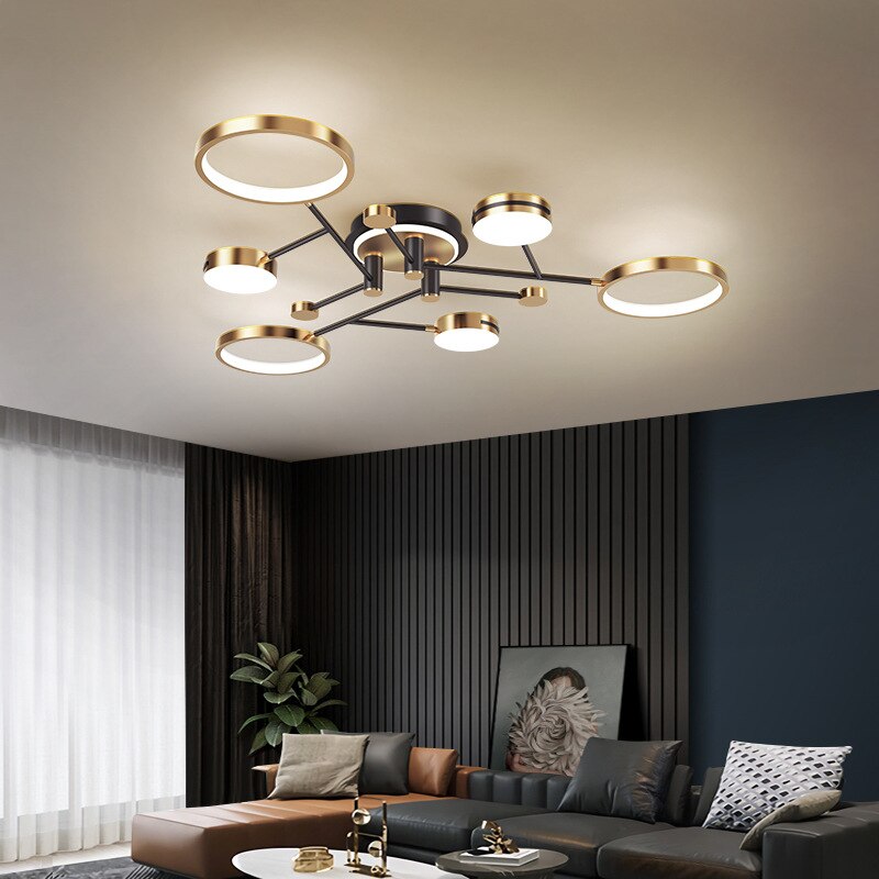 Rings Chandelier: Illuminate Your Space with Style-ChandeliersDecor