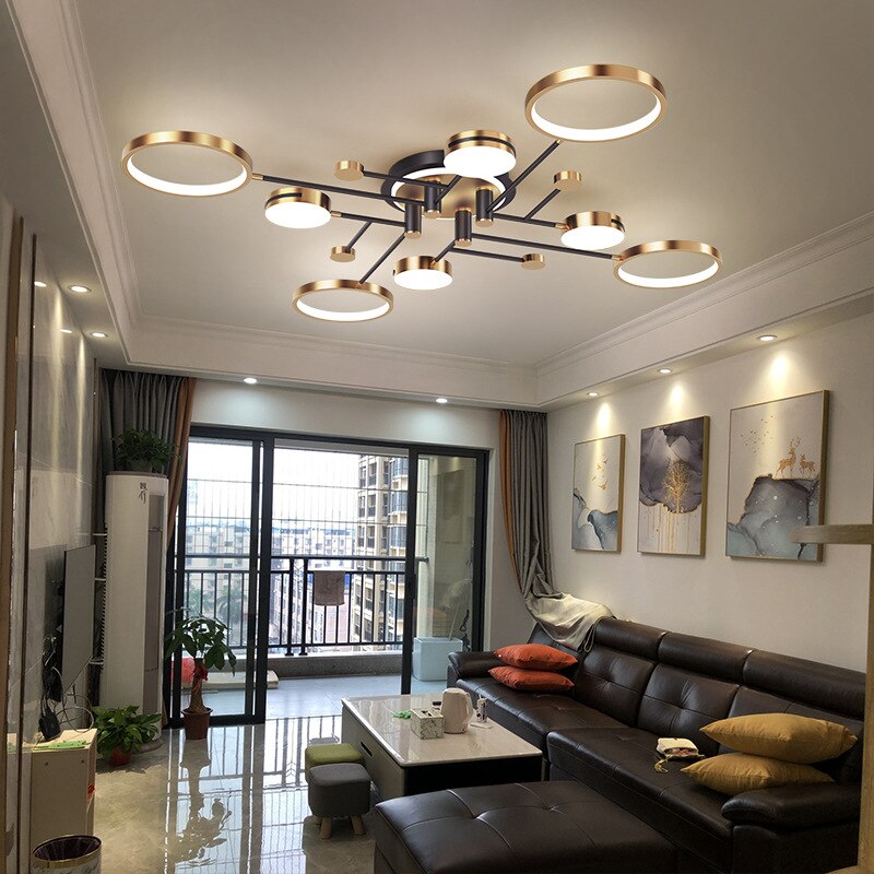 Rings Chandelier: Illuminate Your Space with Style-ChandeliersDecor