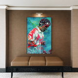 Roger Federer Canvas Wall Art: The Tennis Legend-ChandeliersDecor