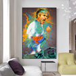 Roger Federer Tennis Legend Sports Canvas Wall Art