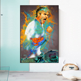 Roger Federer Tennis Legend Sports Canvas Wall Art-ChandeliersDecor