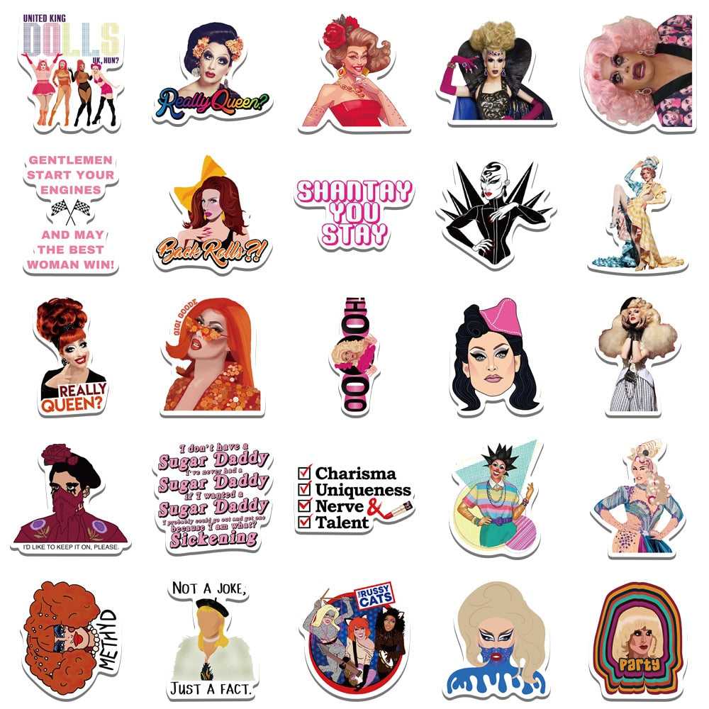 RuPaul Drag Race Stickers – Showcase Your Love!-ChandeliersDecor