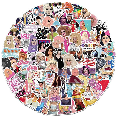 RuPaul Drag Race Stickers – Showcase Your Love!-ChandeliersDecor