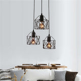 Rustic Industrial Pendant Light Hangings-ChandeliersDecor