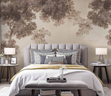 Sandstorm Tree DesignSandstorm Tree Design - Tree Wallpaper Murals-ChandeliersDecor