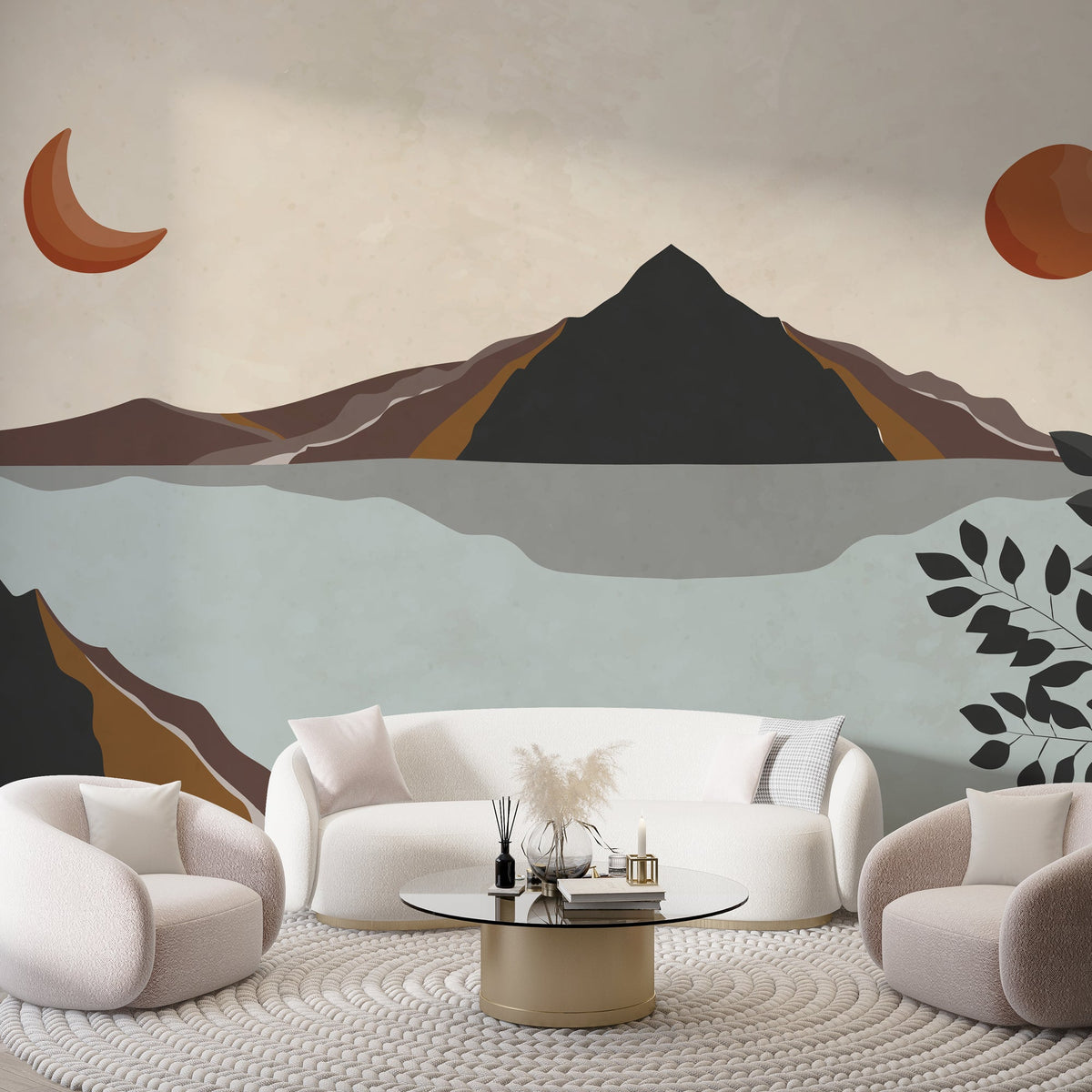 Scandi Nordic Wallpaper Mural - Transform your space