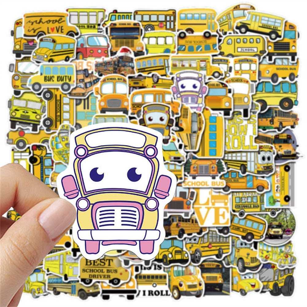 School Bus Stickers Pack-ChandeliersDecor