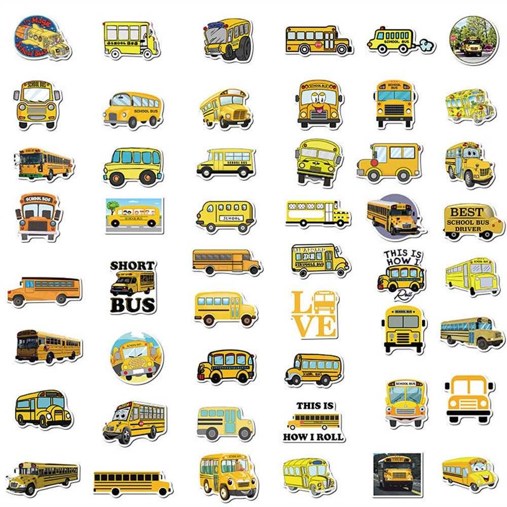 School Bus Stickers Pack-ChandeliersDecor