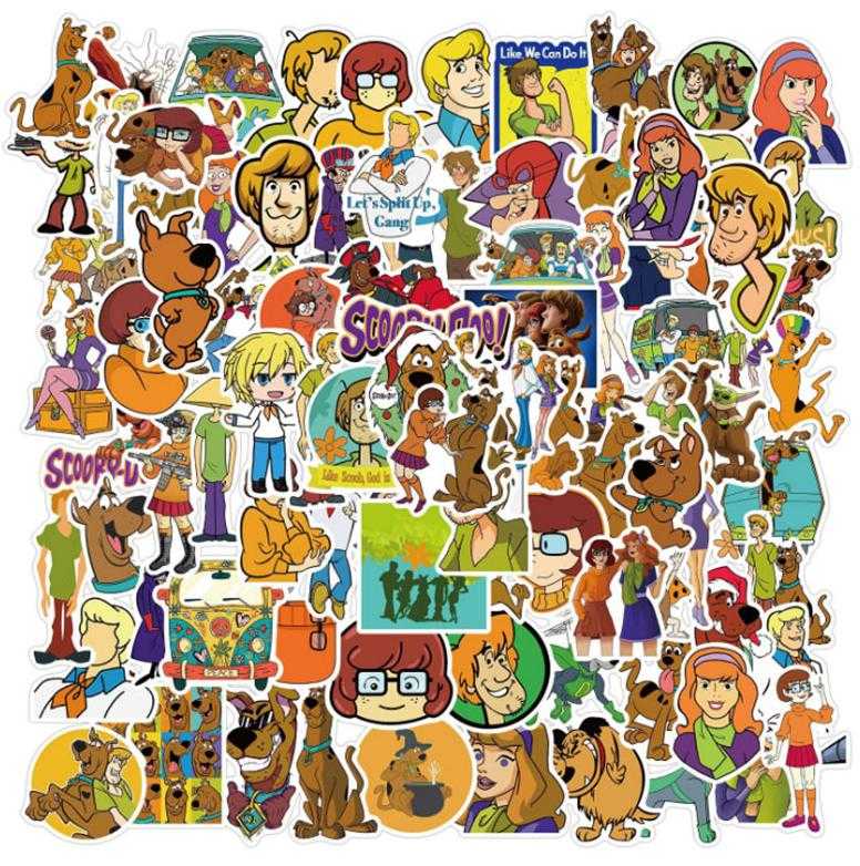 Scooby Doo Stickers Pack - Get Your Favorite Characters-ChandeliersDecor