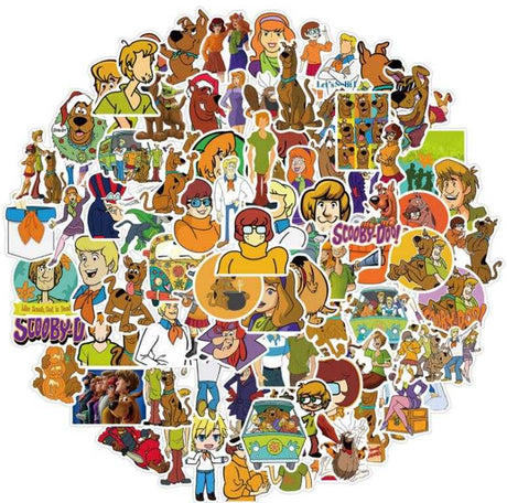 Scooby Doo Stickers Pack - Get Your Favorite Characters-ChandeliersDecor