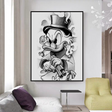 Scrooge McDuck Lets Hunt Some Money Canvas Wall Art-ChandeliersDecor