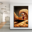 Scrooge McDuck Money Maker Millionaire Canvas Wall Art