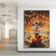 Scrooge McDuck Money Maker Millionaire Canvas Wall Art