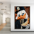 Scrooge McDuck Money Maker Millionaire Canvas Wall Art