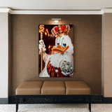 Scrooge McDuck Money Maker Millionaire Canvas Wall Art-ChandeliersDecor