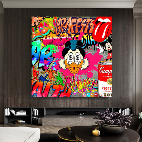 Scrooge McDuck Poster: iconic design for Disney fans-ChandeliersDecor