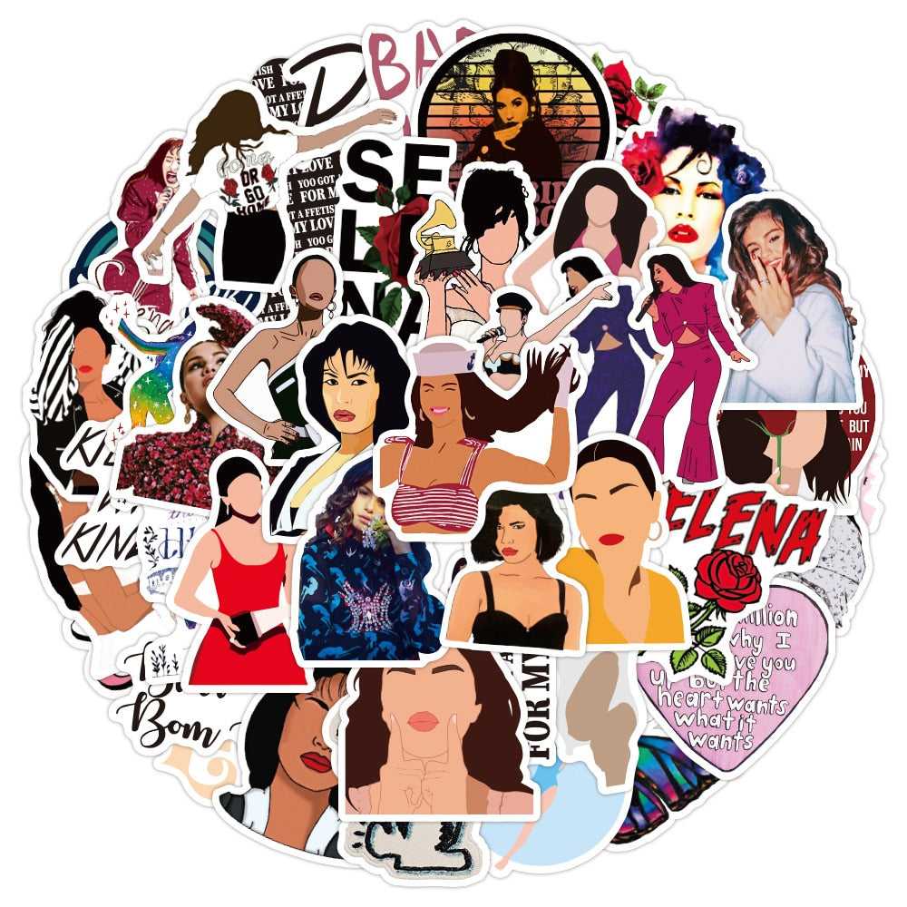 Selena Gomez Singer Stickers-ChandeliersDecor