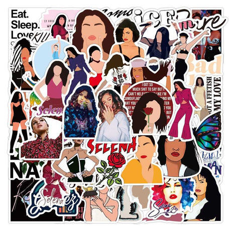 Selena Gomez Singer Stickers-ChandeliersDecor