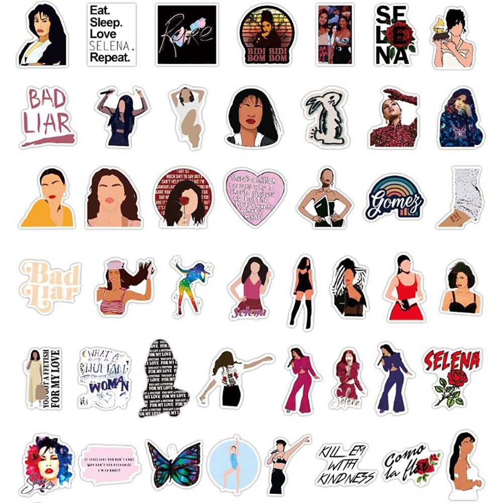 Selena Gomez Singer Stickers-ChandeliersDecor