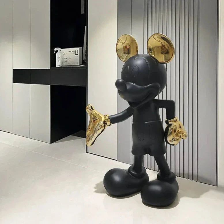 Shake Hand Mickey Statue Premium-ChandeliersDecor