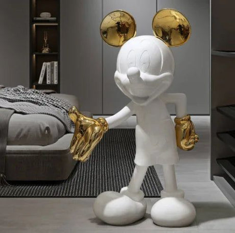 Shake Hand Mickey Statue Premium-ChandeliersDecor