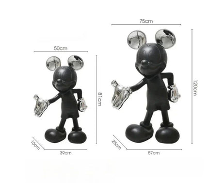 Shake Hand Mickey Statue Premium-ChandeliersDecor