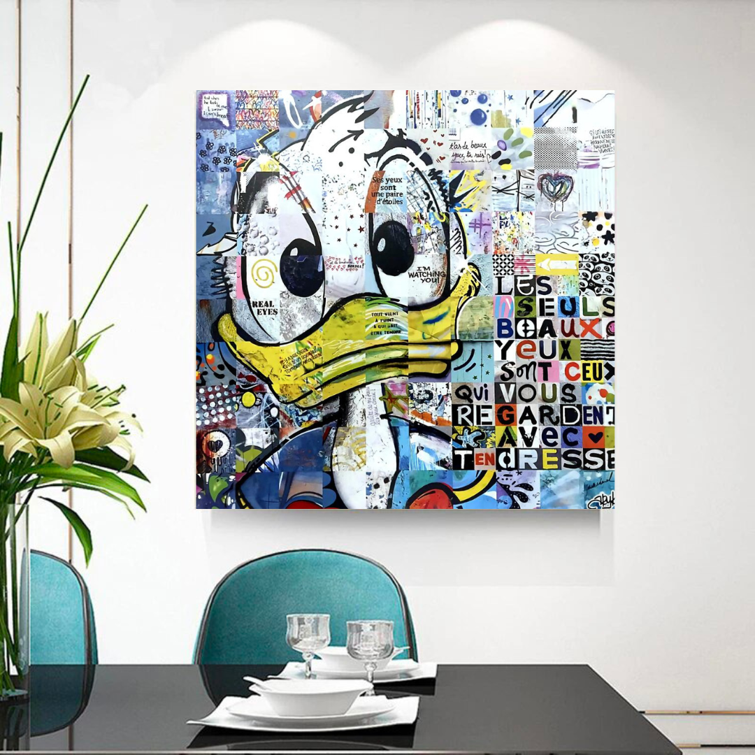 Shop the Donald Duck Poster - Only Beautiful Eyes!-ChandeliersDecor