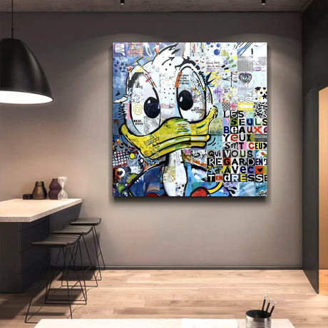 Shop the Donald Duck Poster - Only Beautiful Eyes!-ChandeliersDecor