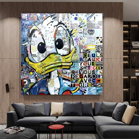 Shop the Donald Duck Poster - Only Beautiful Eyes!-ChandeliersDecor