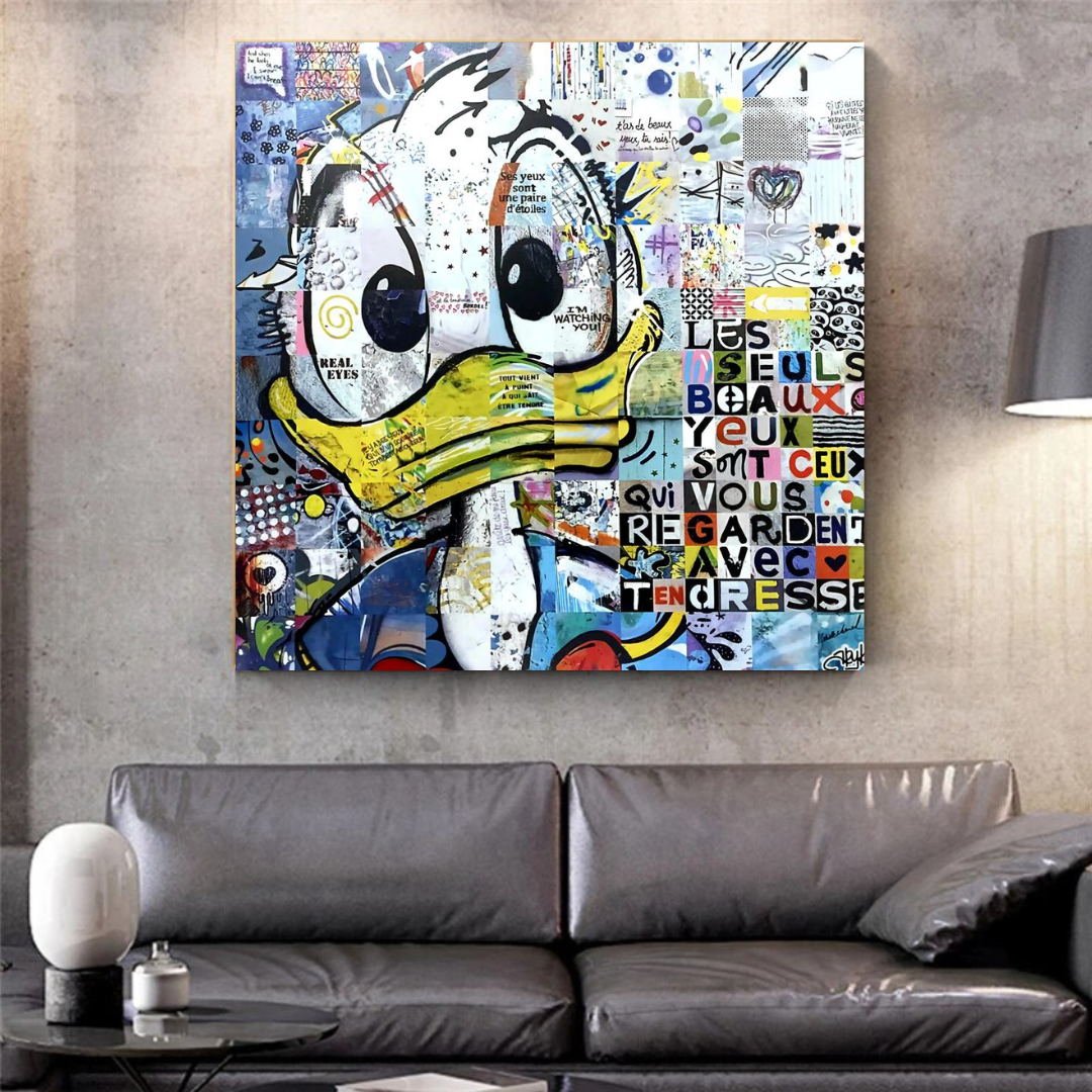 Shop the Donald Duck Poster - Only Beautiful Eyes!-ChandeliersDecor