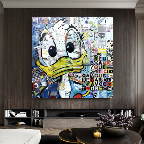 Shop the Donald Duck Poster - Only Beautiful Eyes!-ChandeliersDecor