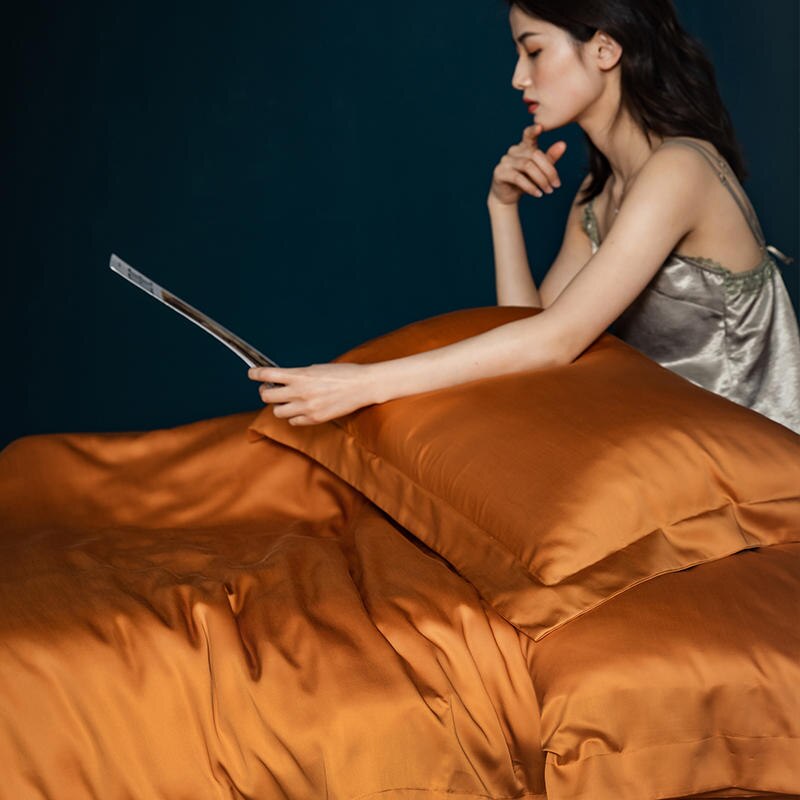 Silk Bedding Sets The Perfect Night's Sleep Awaits-ChandeliersDecor