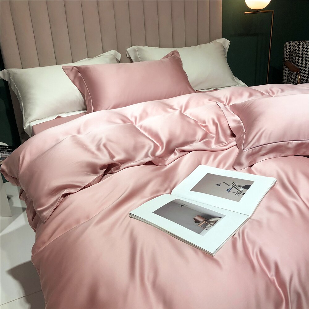 Silky Bedding Set: Luxurious Comfort for Your Sleep-ChandeliersDecor