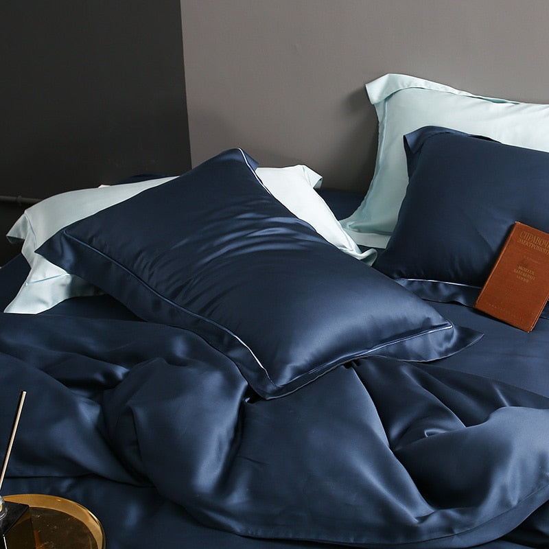 Silky Bedding Set | Luxurious & Comfortable Silk Bedding Set-ChandeliersDecor