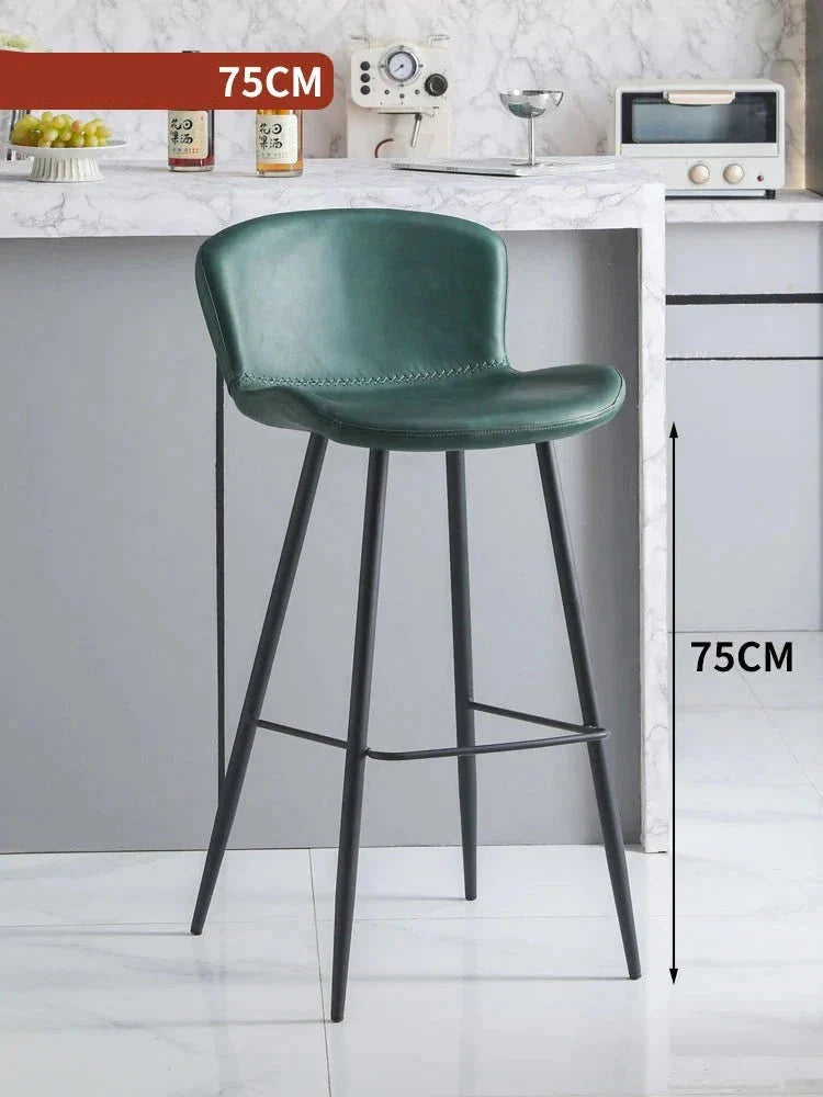 Sillas Ergonomic Bar Chairs for Kitchen Island-GraffitiWallArt