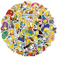 Simpson Stickers Pack: Authentic, Colorful Collection-ChandeliersDecor