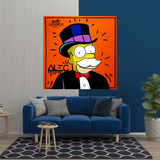 Simpsons Canvas Art by Alec-ChandeliersDecor