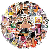 Singer Bad Bunny Travel Stickers Pack-ChandeliersDecor