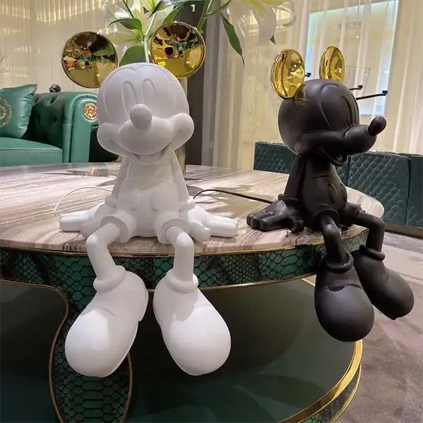 Sitting Mickey Statue Premium-ChandeliersDecor